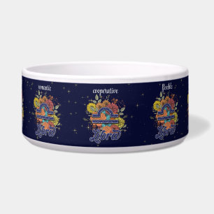 Create Your Own Starry Floral Libra Zodiac
