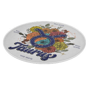 Create Your Own Starry Floral Taurus Altar Board