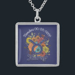 Create Your Own Starry Floral Taurus Amulet Sterling Silver Necklace<br><div class="desc">This enchanting amulet features mystical & magical artwork that you can customise by personalising them to wear for protection, power or as a ritual token. They also make terrific gifts for friends, family & your sister witches. Inspired by a desire to help others express themselves: their moods, thoughts, feelings, beliefs...</div>