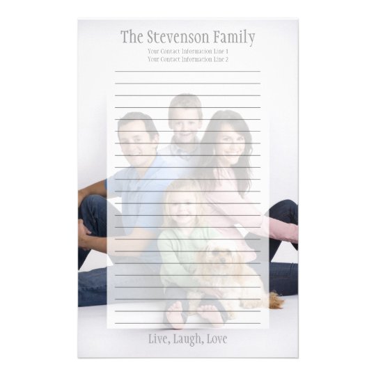 Create Your Own Stationery
