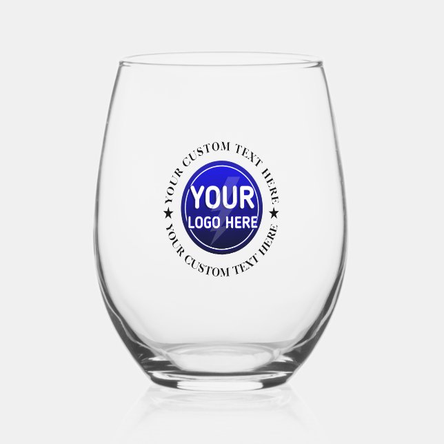 Create Your Own  Stemless Wine Glass (Front)