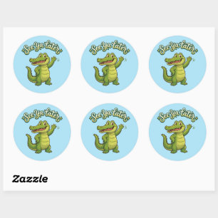 Create Your Own Sticker - See Ya Later Alligator