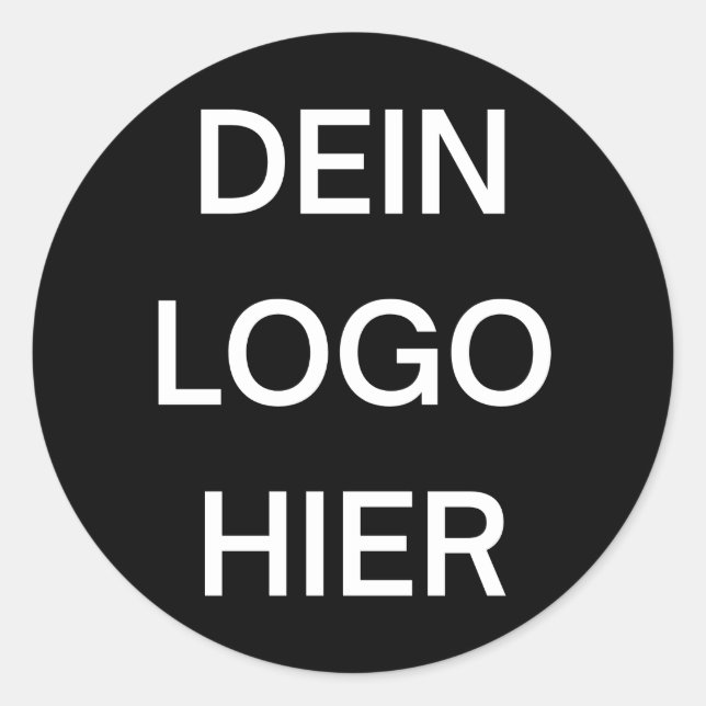 Create your own sticker with your logo (Front)