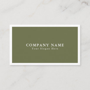 Create Your Own Stylish Modern Simple Plain Business Card