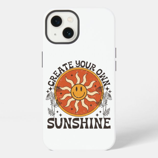 Create Your Own Sunshine Case-Mate iPhone Case (Back)