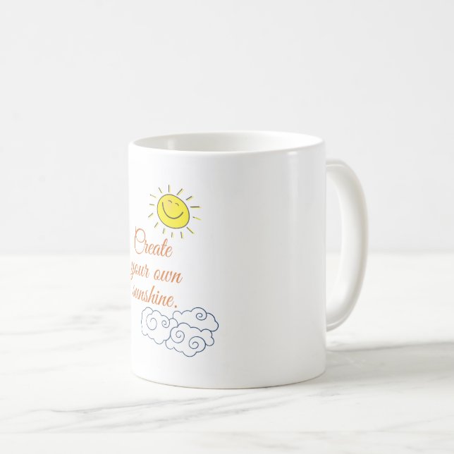 Create your own sunshine coffee mug (Front Right)