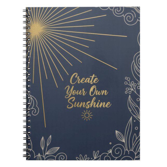 Create Your Own Sunshine Journal (Front)