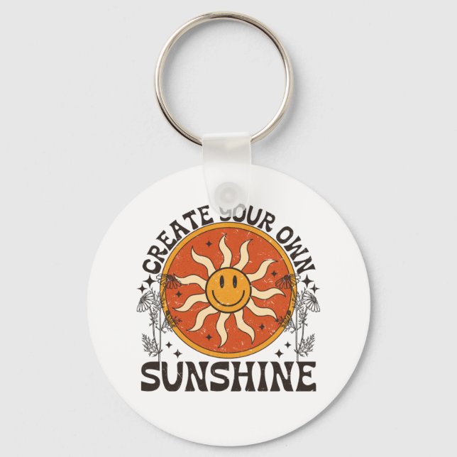 Create Your Own Sunshine Key Ring (Front)