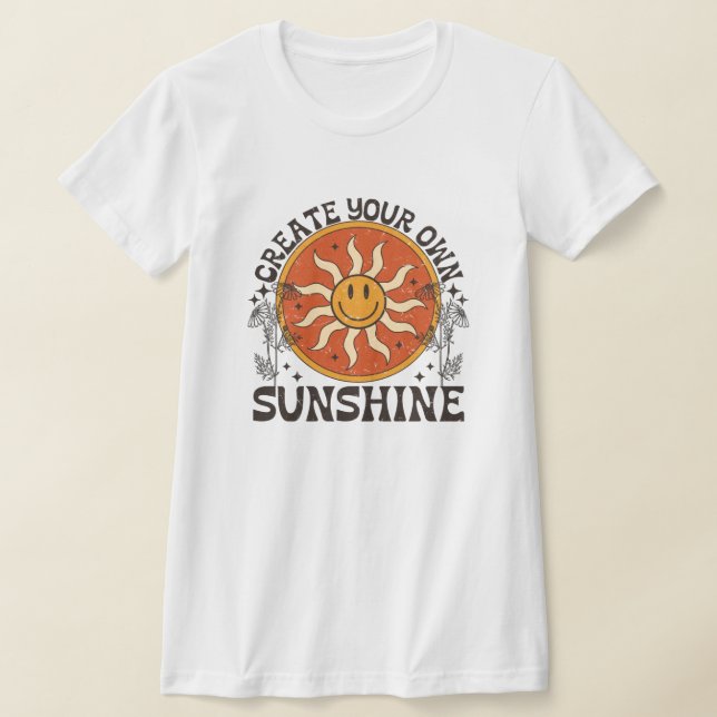 Create Your Own Sunshine T-Shirt (Laydown)