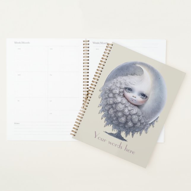 Create Your Own Sweet Moon Tree Planner (Display)