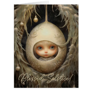 Create Your Own Sweet Winter Solstice Nymph Egg