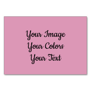 Create Your Own Table Number