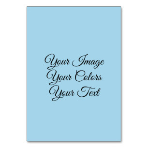 Create Your Own Table Number