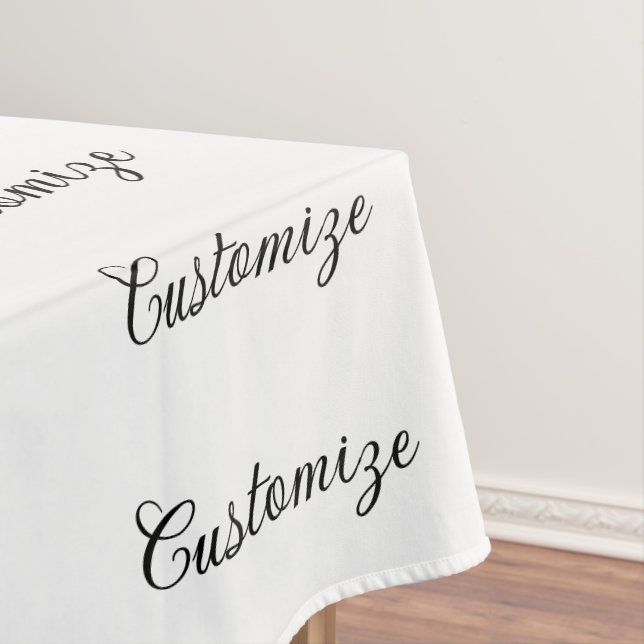 Create your own tablecloth (In Situ)