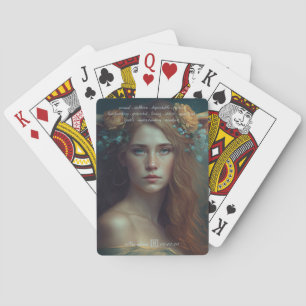 Create Your Own Taurus Sun Sign Zodiac Goddess Playing Cards