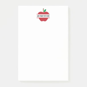 Create Your Own Teacher Monogram Personalised Post-it Notes