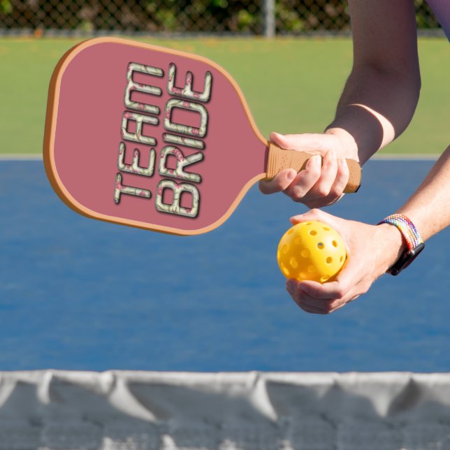 Create Your Own Team Bride Fun Games Pickleball Paddle (Insitu)