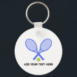 Create Your Own Tennis Player  Key Ring<br><div class="desc">Create Your Own Tennis Player keychain</div>