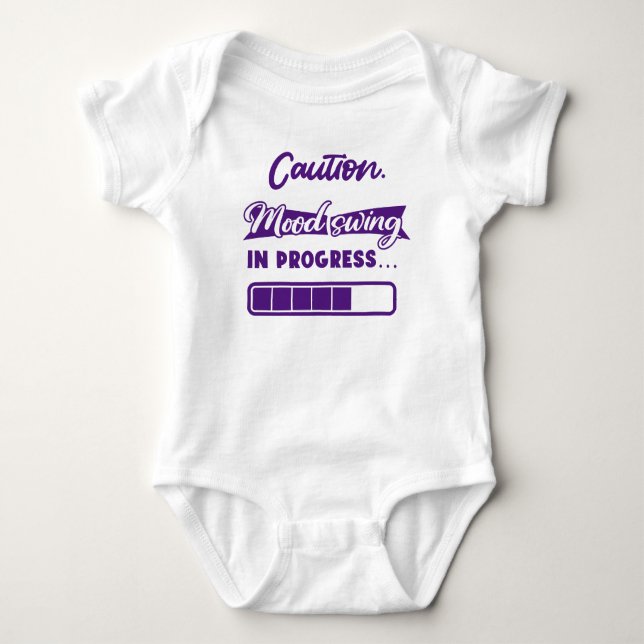 Create your own text and design :-) baby bodysuit (Front)