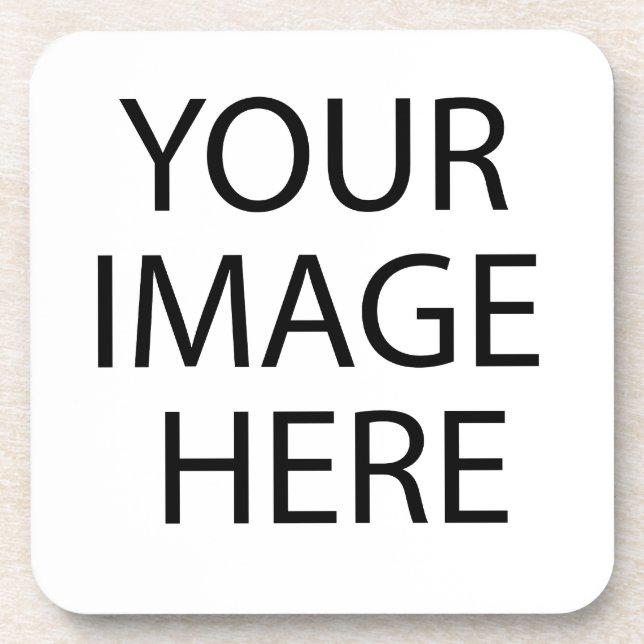 Create your own text and design :-) coaster (Front)
