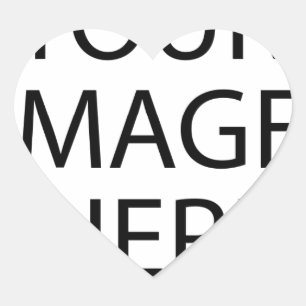 Create your own text and design :-) heart sticker