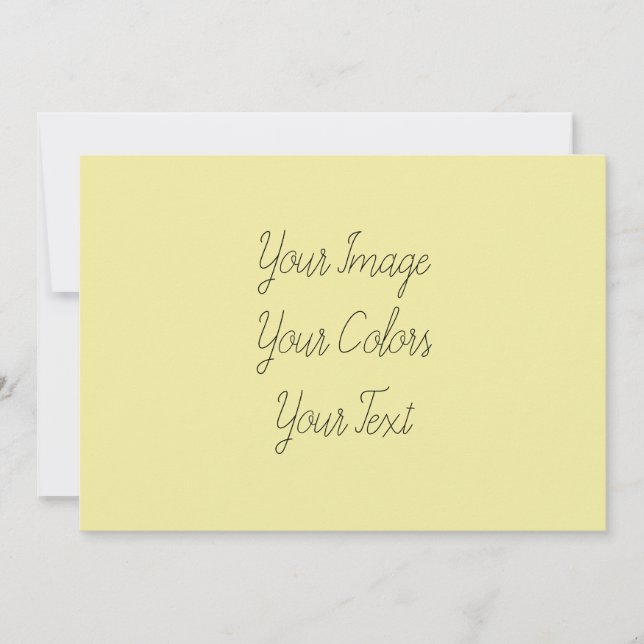 Create Your Own Thank You Card (Front)