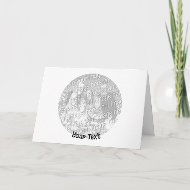 Create Your Own  Thank You Card (Front)