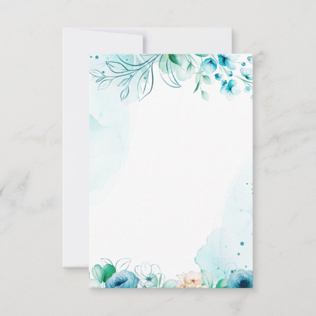Create your own  thank you card (Front)