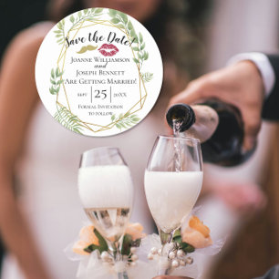 Create your own thank you coaster, save the date round paper coaster