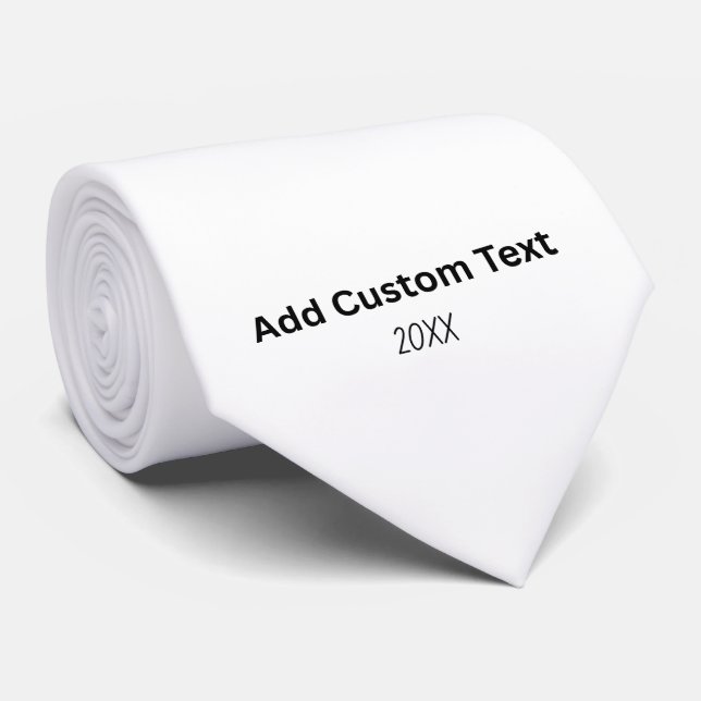 Create Your Own Tie (Rolled)
