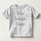 Create Your Own Toddler Soft Cotton T-Shirt