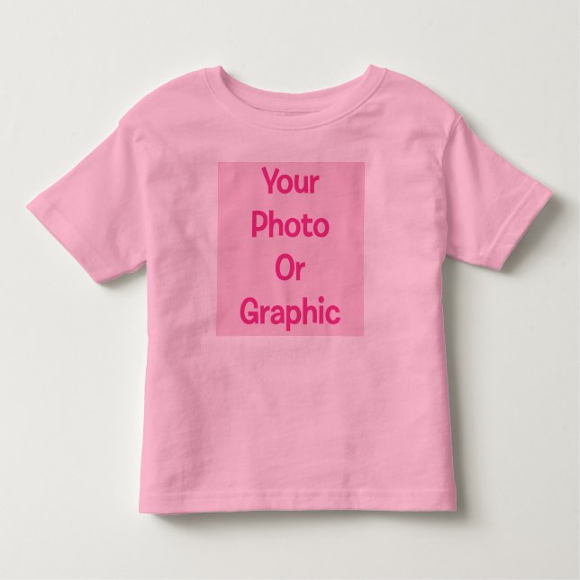 Create Your Own Toddler T-Shirt (Front)