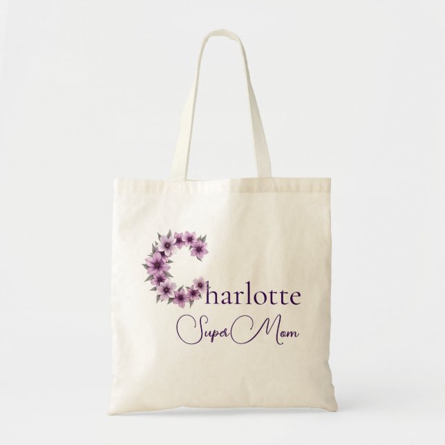 Create your own tote bag mothers day (Front)
