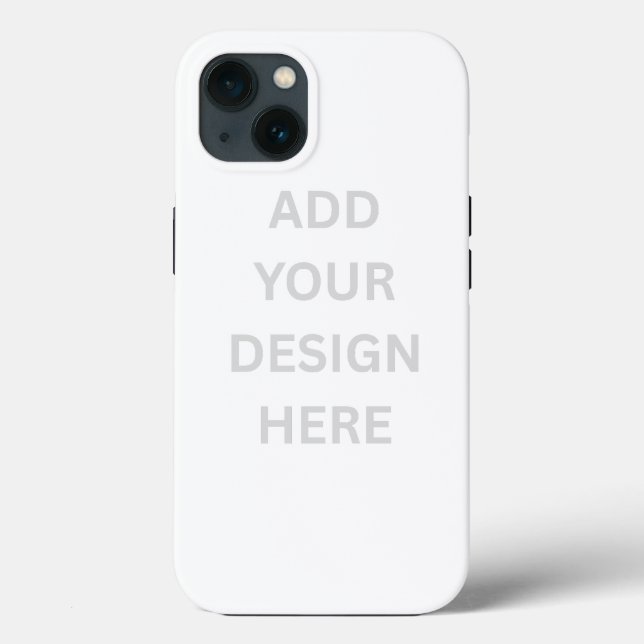 Create Your Own Tough iPhone 13 Case (Back)
