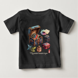 Create Your Own Treasured Memories Treasure Box Baby T-Shirt