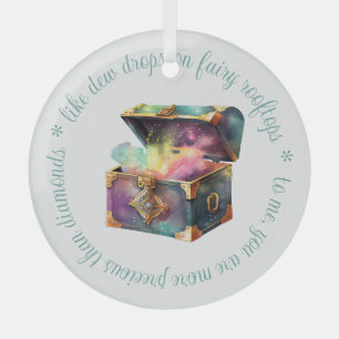 Create Your Own Treasured Moments Magic Box Glass Tree Decoration