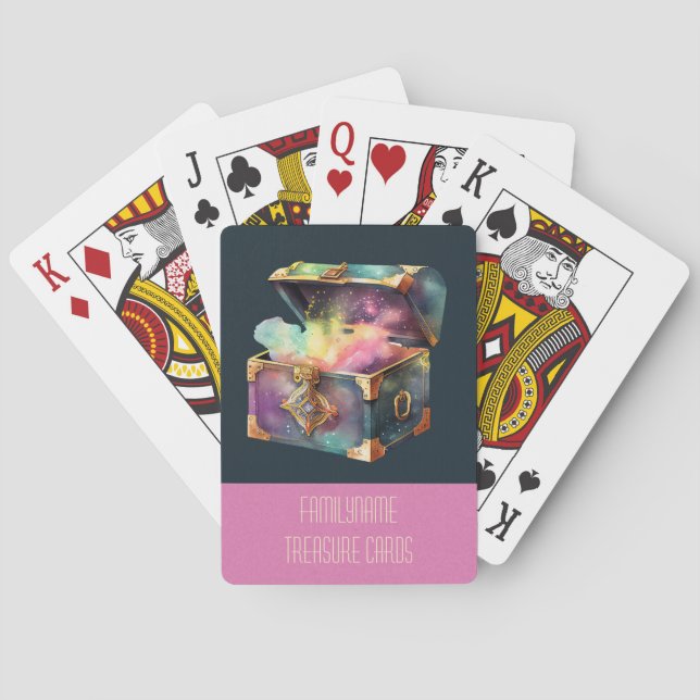 Create Your Own Treasured Moments Magic Box Playing Cards (Back)