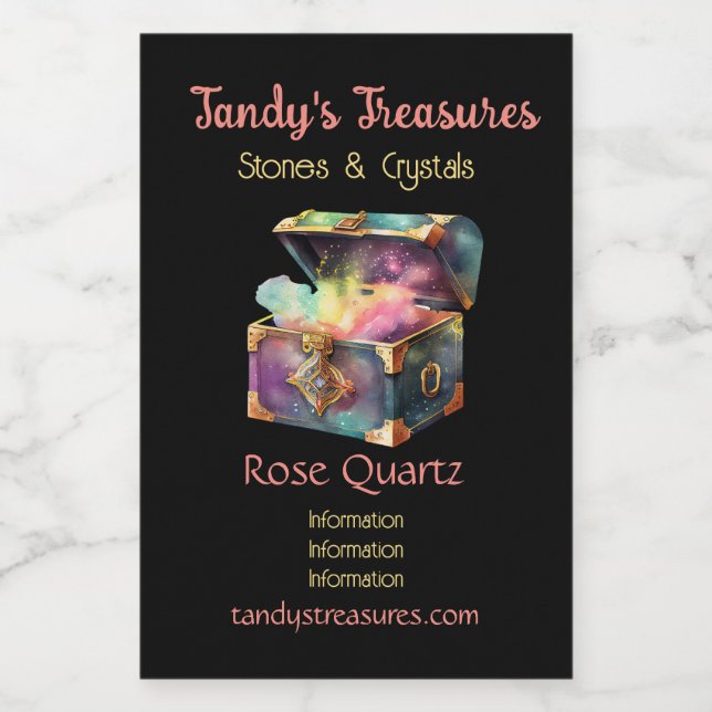 Create Your Own Treasured Moments Magic Box Wine Label (Single Label)