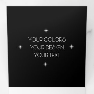 Create Your Own Tri-Fold Programme