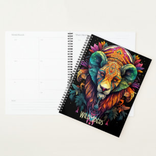 Create Your Own Tribal Fantasy Wild Cat Planner