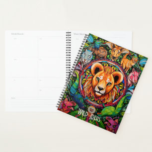 Create Your Own Tribal Mountain Lion Totem Animal Planner