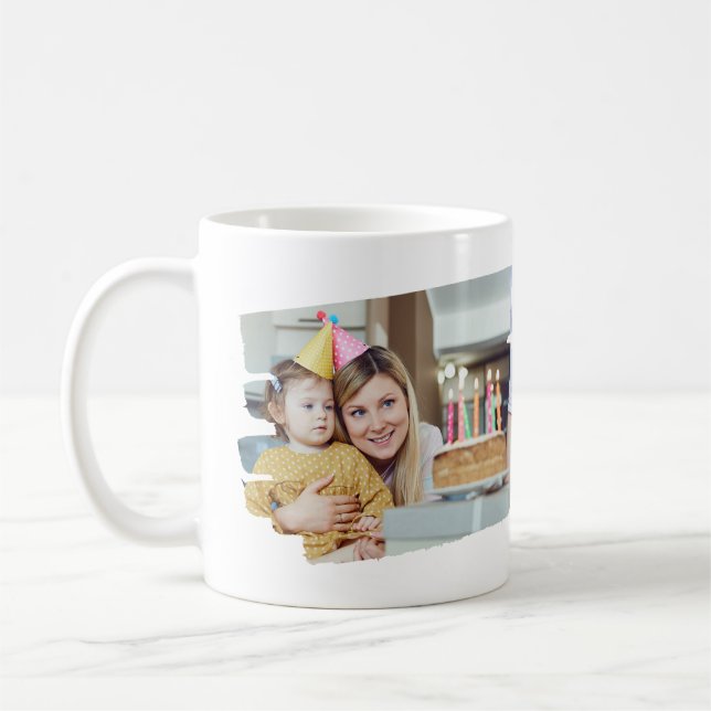 Create Your Own Two Instagram Photo Mug (Left)