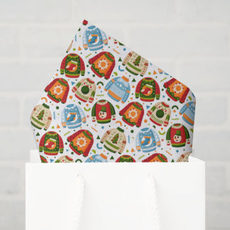 Create Your Own Ugly Christmas Sweaters Tissue Paper
