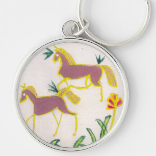 Create Your Own Unicorn Flora Power Cute Aesthetic Key Ring