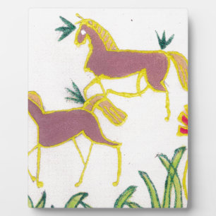 Create Your Own Unicorn Flora Power Cute Aesthetic Plaque