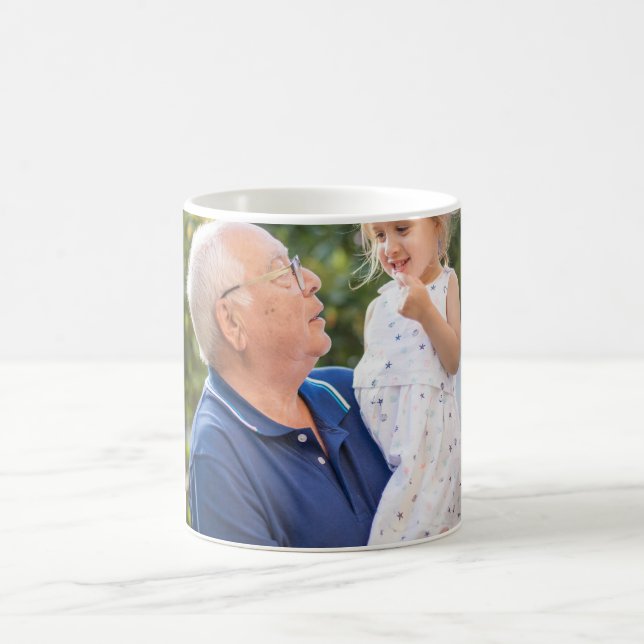Create Your Own Unique Photo Coffee Mug (Center)