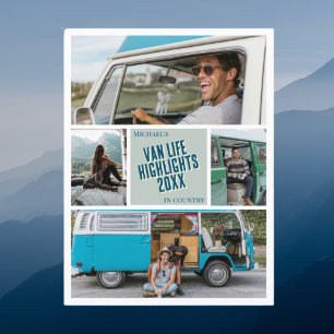 Create your own van life photo Postcard