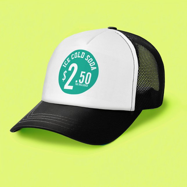 Create Your Own Vendor Concession Supplies Trucker Hat (Custom Vendor Concession Trucker Hat)
