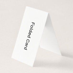 Create Your Own Vertical Folded Card