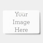 Create Your Own Vertical Plastic Badge